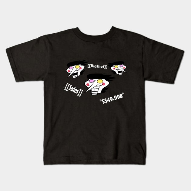 Deltarune: [[Big shot]] Spamton Kids T-Shirt by wisdomeel